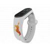 Náhradní náramek Mi band 3/4/5/6 Ohnivý kůň bílý