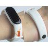 Náhradní náramek Mi band 3/4/5/6 Ohnivý kůň bílý