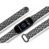 Náhradní náramek Mi band 3/4/5/6 Rybí šupiny černý