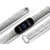 Náhradní náramek Mi band 3/4/5/6 Hudební noty bílý