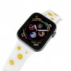 Apple watch řemínek Kopretiny bílý