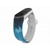 Náhradní náramek Mi band 3/4/5/6 Noc na horách bílý