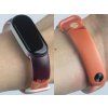 Náhradní náramek Mi band 3/4/5/6 Východ slunce na horách bílý