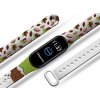 Náhradní náramek Mi band 3/4/5/6 Čokoládové boby bílý