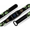 Náhradní náramek Mi band 3/4/5/6 Země černý