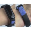 Náhradní náramek Mi band 3/4/5/6 Vzduch černý