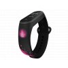 Náhradní náramek Mi band 3/4/5/6 Oheň černý