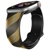 Apple watch řemínek Zlatá mříž černý