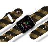 Apple watch řemínek Zlatá mříž černý