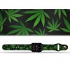 Apple watch řemínek Marihuana černý