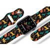 Apple watch řemínek Kočičky černý