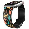Apple watch řemínek Kočičky černý