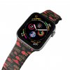 Apple watch řemínek Červené mrakyApple watch Apple watch řemínek Červené mraky Červené mraky černý
