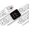 Apple watch řemínek Hvězdárna bílý