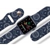 Apple watch řemínek Hvězdárna v bílém modrý