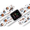 Apple watch řemínek PirátiApple watch Apple watch řemínek PirátiPiráti bílý