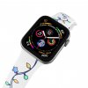Apple watch řemínek Vánoční světýlka bílý