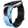 Apple watch řemínek Maskáč modrý černý