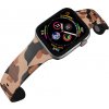 Apple watch řemínek Maskáč hnědý černý