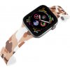 Apple watch řemínek Maskáč hnědý bílý