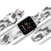 Apple watch řemínek Maskáč šedýApple watch Apple watch řemínek Maskáč šedýApple watch řemínek Maskáč šedýMaskáč šedý bílý