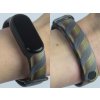 Náhradní náramek Náhradní náramek Mi band 3/4/5/6 Zlatá mříž černý