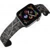 Apple watch řemínek Lístečky černý