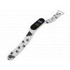 Náhradní náramek Mi band 3/4/5/6 Kočičák bílý