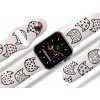 Apple watch řemínek Kočičí hlavy bílý