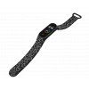 Náhradní náramek Mi band 3/4/5/6 Srdce černobílá černý