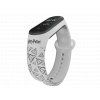 Náhradní náramek Mi band 3/4/5/6 Harry Potter - Relikvie smrti bílý