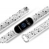 Náhradní náramek Mi band 3/4/5/6 Harry Potter - Kreslené postavičky 2 bílý