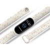 Náhradní náramek Mi band 3/4/5/6 Harry Potter - Zlatonky bílý