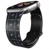 Apple watch řemínek GOT 13 - rod starků 3Apple watch Apple watch řemínek GOT 13 - rod starků 3 GOT 13 - rod starků 3 černý