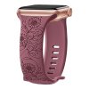 Řemínek gravírované květiny pro Apple Watch 38/40/41/42(S10)mm