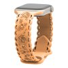 Perforované růže řemínek pro Apple Watch 38/40/41/42(S10)mm