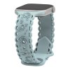 Perforované růže řemínek pro Apple Watch 42/44/45/46/49mm