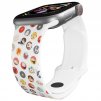 Apple watch řemínek Harry Potter - Harry Potter charms 6 bílý