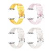 Průhledný diamantový řemínek pro Apple Watch 42/44/45/46/49mm