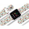 Apple watch řemínek Harry Potter - Kreslené postavičky 2 bílý
