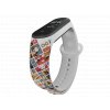 Náhradní náramek Mi band 3/4/5/6 Harry Potter - Kreslené postavičky 3 bílý