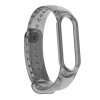 Silikonový průhledný řemínek měnící barvu Mi Band 3/4