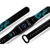 Náhradní náramek Mi band 3/4/5/6 Harry Potter - Testrál černý