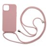 Silikonový kryt se šňůrkou pro iPhone 15