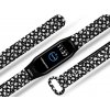 Náhradní náramek Mi band 3/4/5/6 Harry Potter - Ikony černý