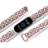 Náhradní náramek Mi band 3/4/5/6 Harry Potter - KOUZELNICKÉ KEJKLE 2 bílý