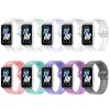 Silikonový průhledný řemínek měnící barvu pro Samsung Galaxy Fit 3
