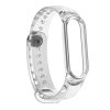 Silikonový průhledný řemínek měnící barvu Mi Band 8/9