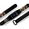 Náhradní náramek Mi band 3/4/5/6 Harry Potter - KÁMEN MUDRCŮ černý