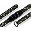 Náhradní náramek Mi band 3/4/5/6 Harry Potter - TEMNÁ MAGIE černý